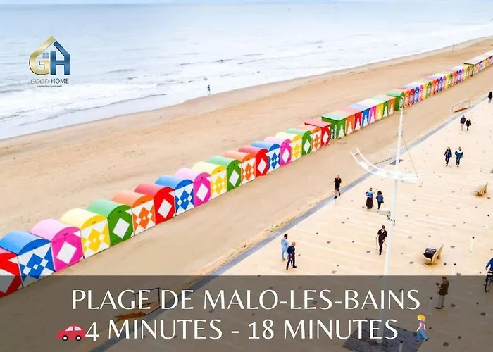 *l'écrin De Ronsard*plage&centre-ville * Dunkirk